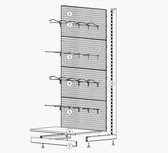 Straight Perforated Rack