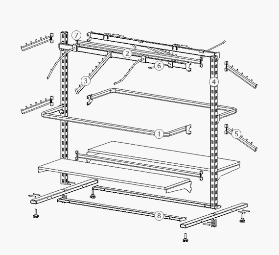 Rack for Clothes