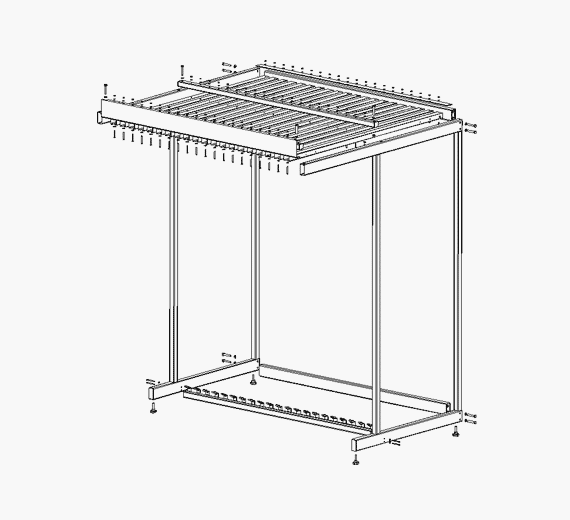 Door Display Rack