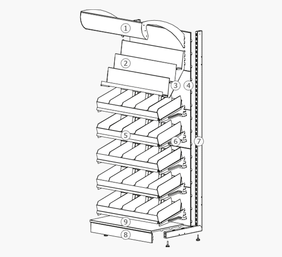 Confectionery Racks